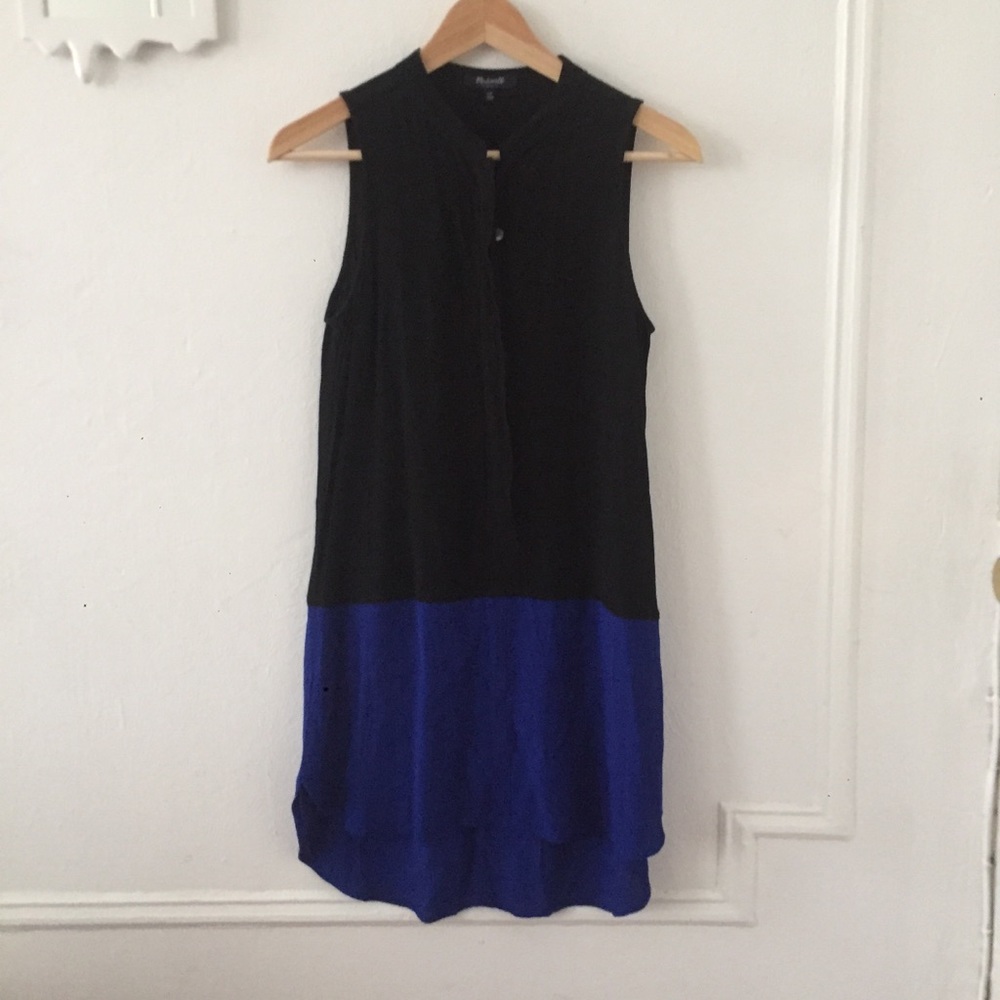 Madewell colorblock dress